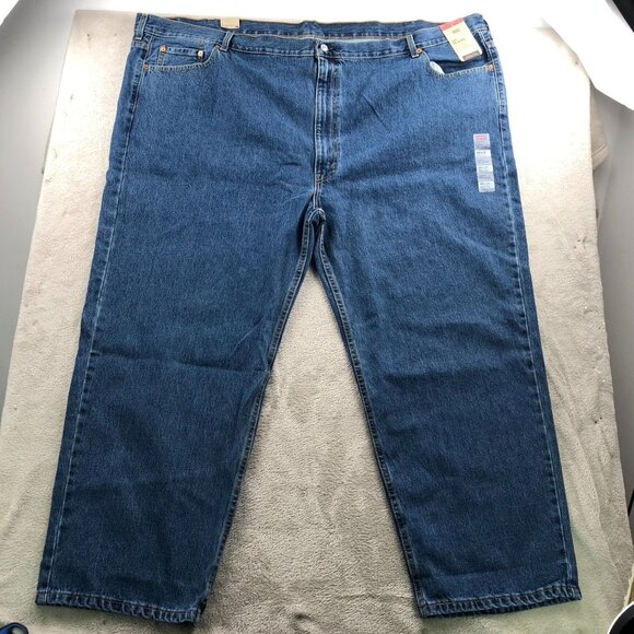 NWT Levi's Men's Jeans Size 58x30 550 Relaxed Fit Straight Leg Blue Denim Casual - Picture 16 of 16